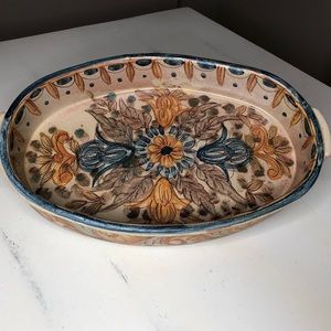 Vintage Portuguese Pottery Dish